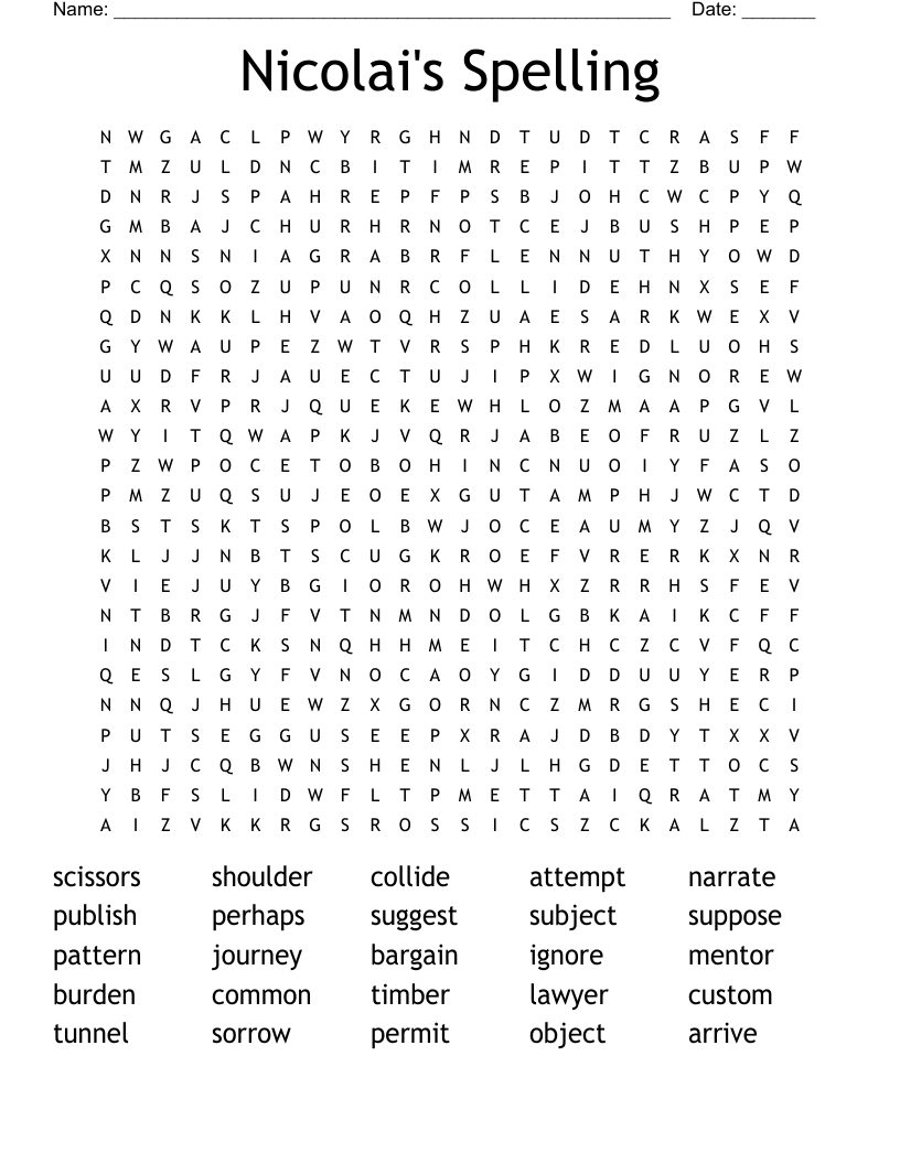 5th Grade Vocabulary Word Search WordMint 5th Grade Vocabulary Word Search WordMint