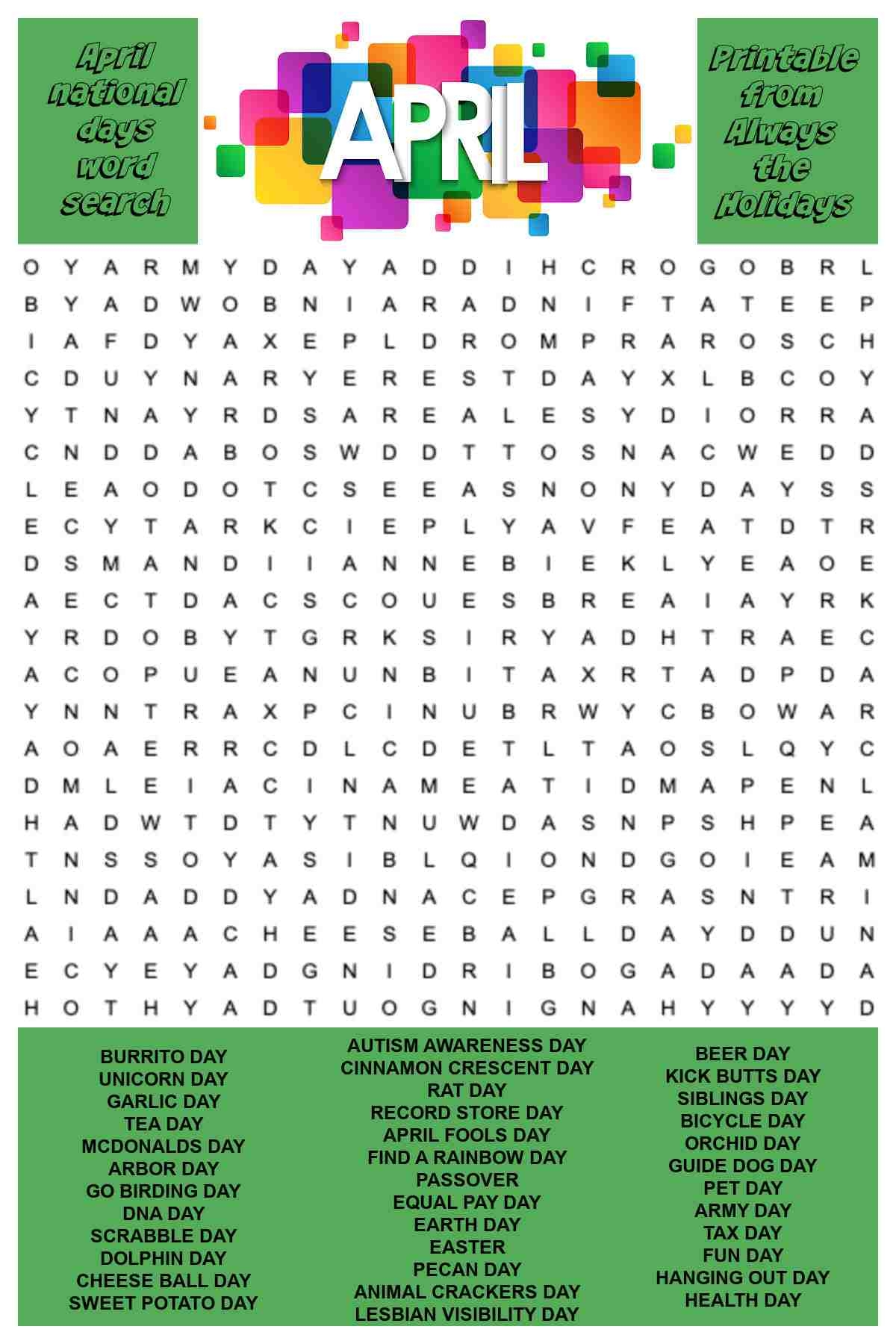 Printable Word Searches Adult Printable Word Searches Adult
