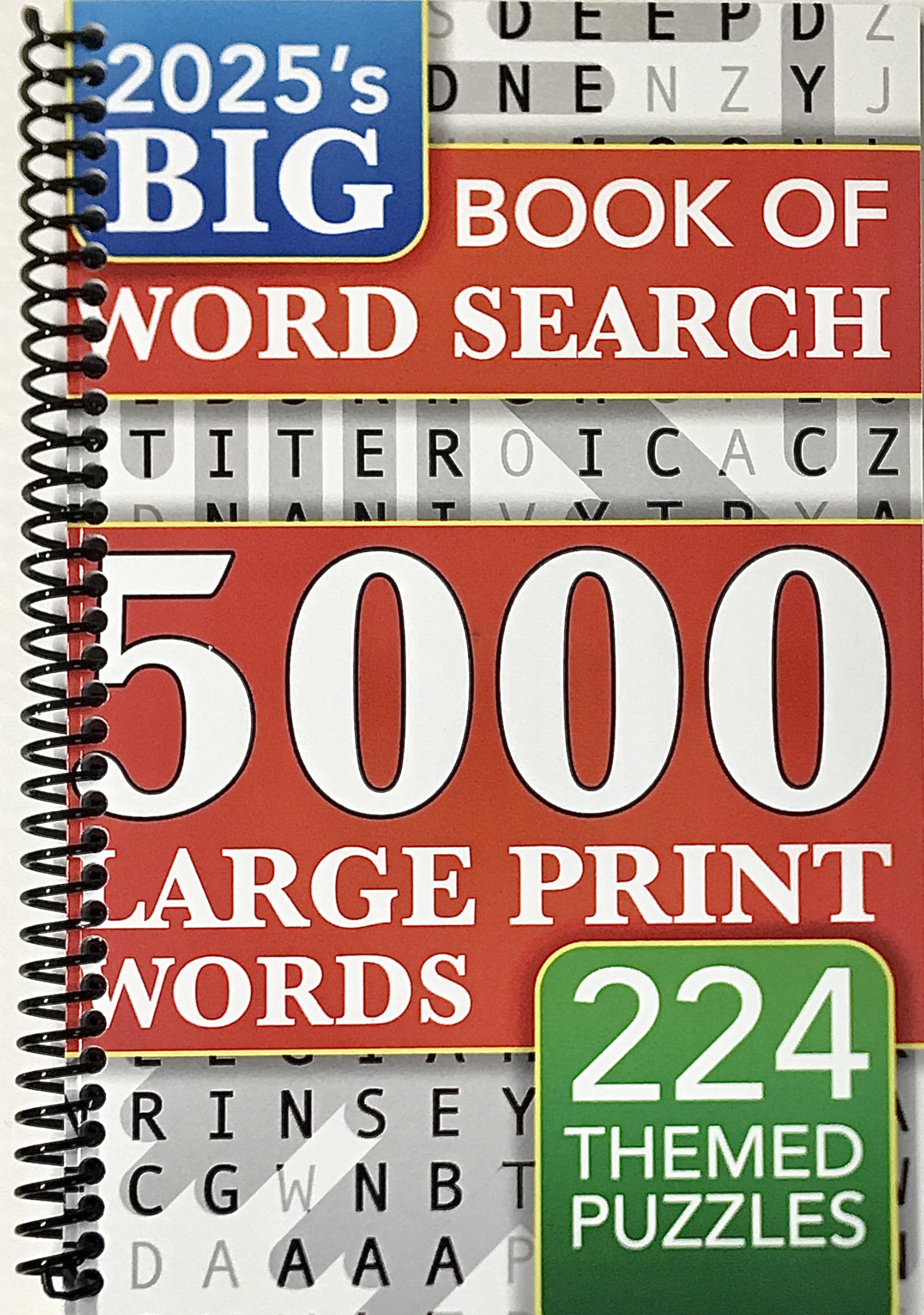 Big Book Of Large Print Word Search Puzzles 5000 Words 224 