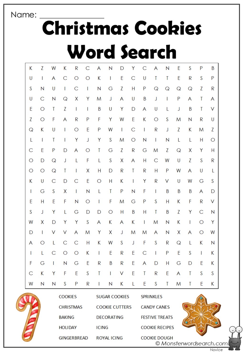 Free Printable Word Search For Christmas