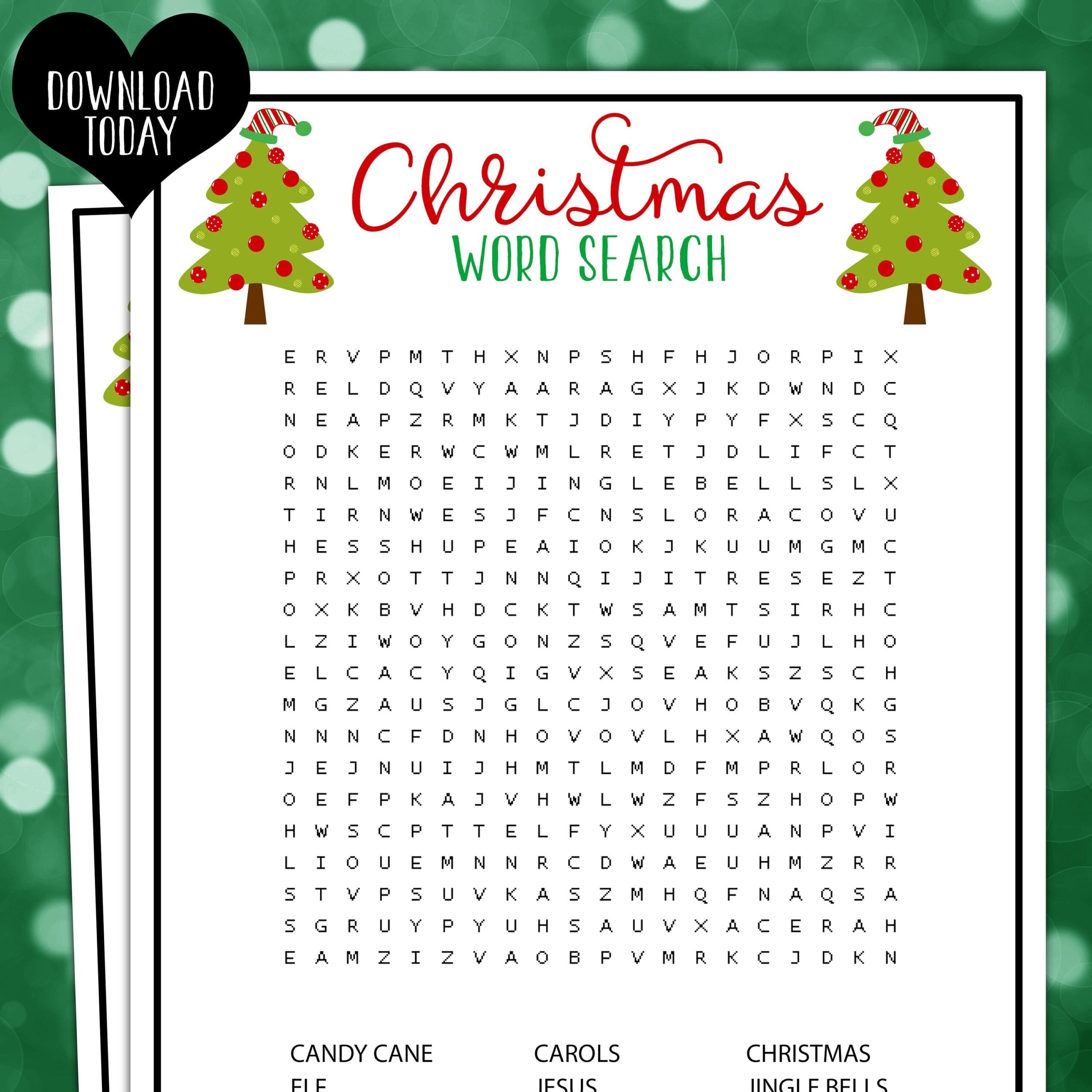 Christmas Word Search Christmas Party Games Xmas Puzzle Fun Christmas Word Search Christmas Party Games Xmas Puzzle Fun