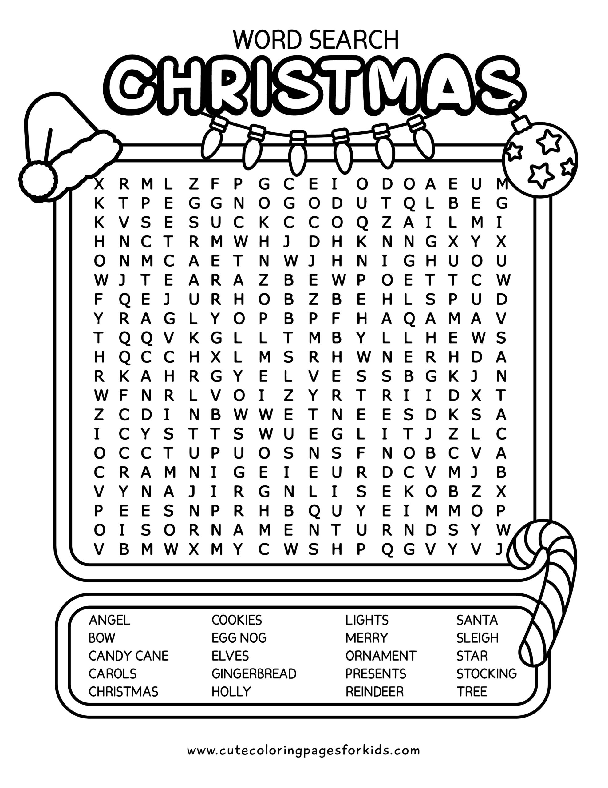 Christmas Word Search Printable FREE Your Therapy Source Worksheets Library Christmas Word Search Printable FREE Your Therapy Source Worksheets Library