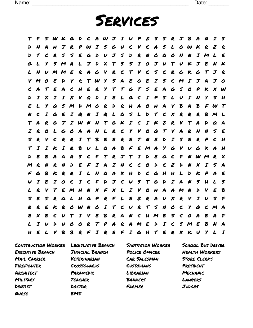 Communities Word Search WordMint