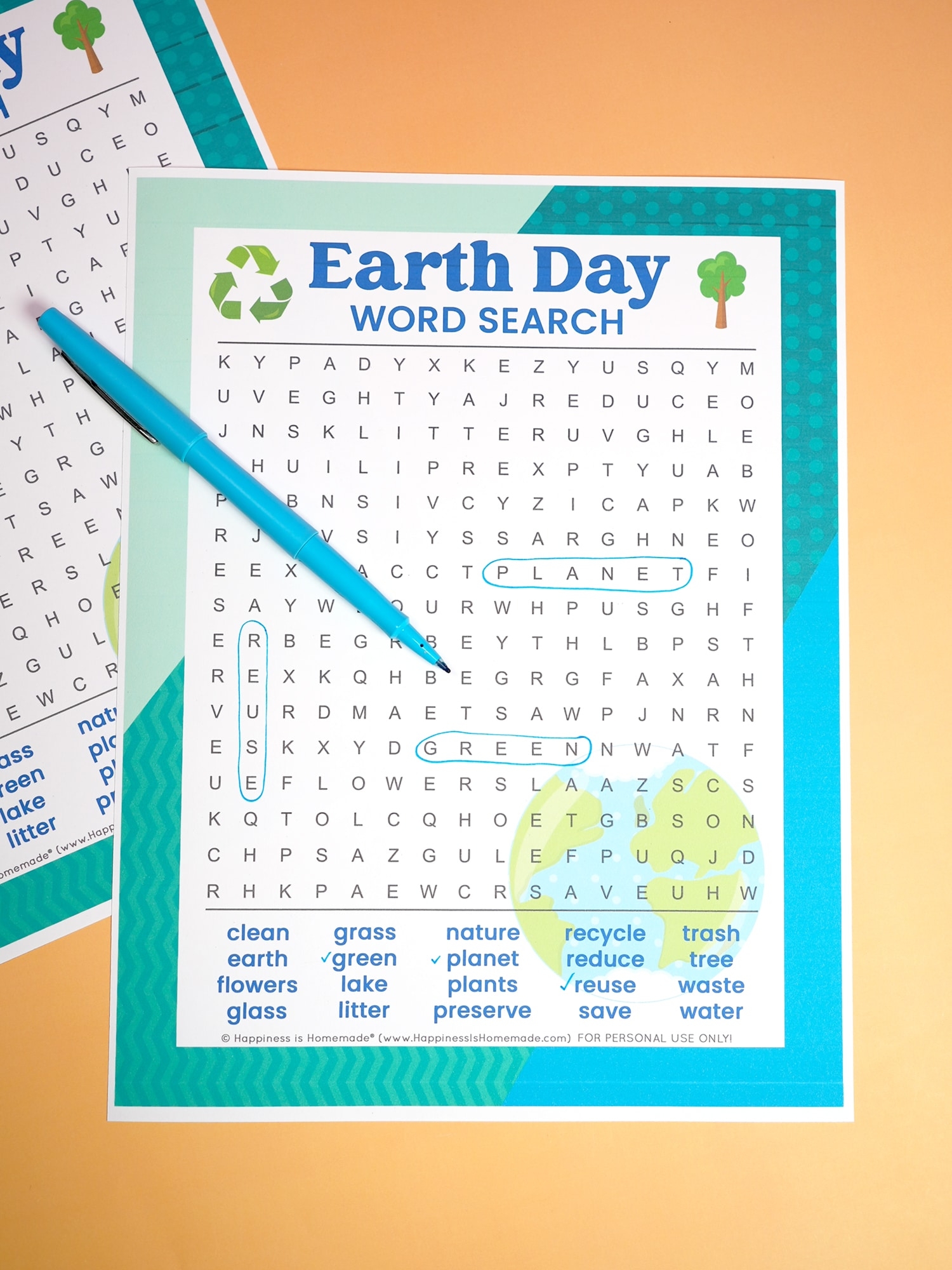 Earth Day Word Search Free Printable Happiness Is Homemade Earth Day Word Search Free Printable Happiness Is Homemade