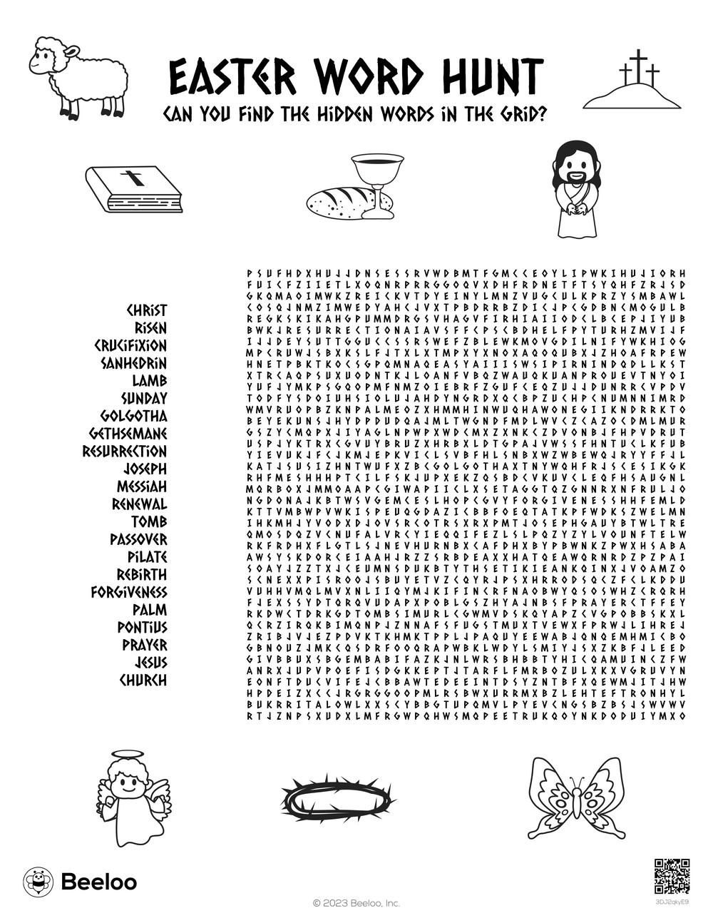 Free Printable Palm Sunday Word Search Free Printable Palm Sunday Word Search