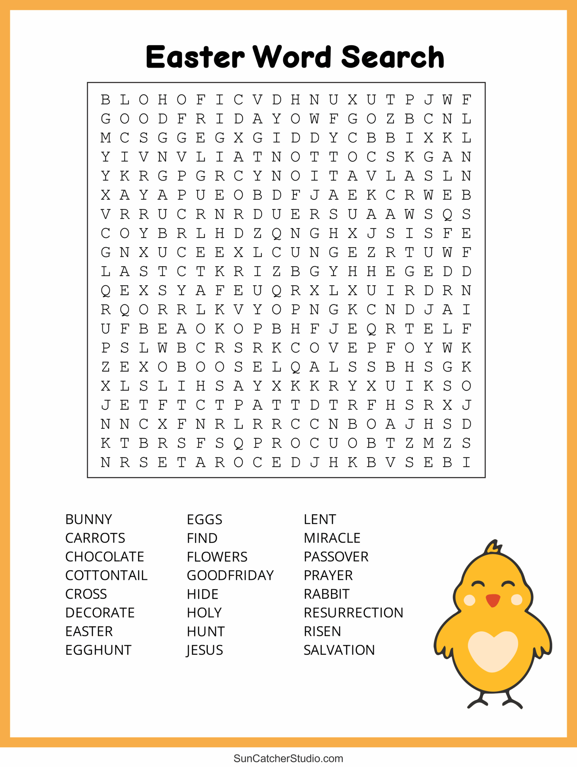 Easter Word Search Free Printable PDF Puzzles Free Printables Monograms Design Tools Patterns U0026 DIY Projects Easter Word Search Free Printable PDF Puzzles Free Printables Monograms Design Tools Patterns U0026 DIY Projects