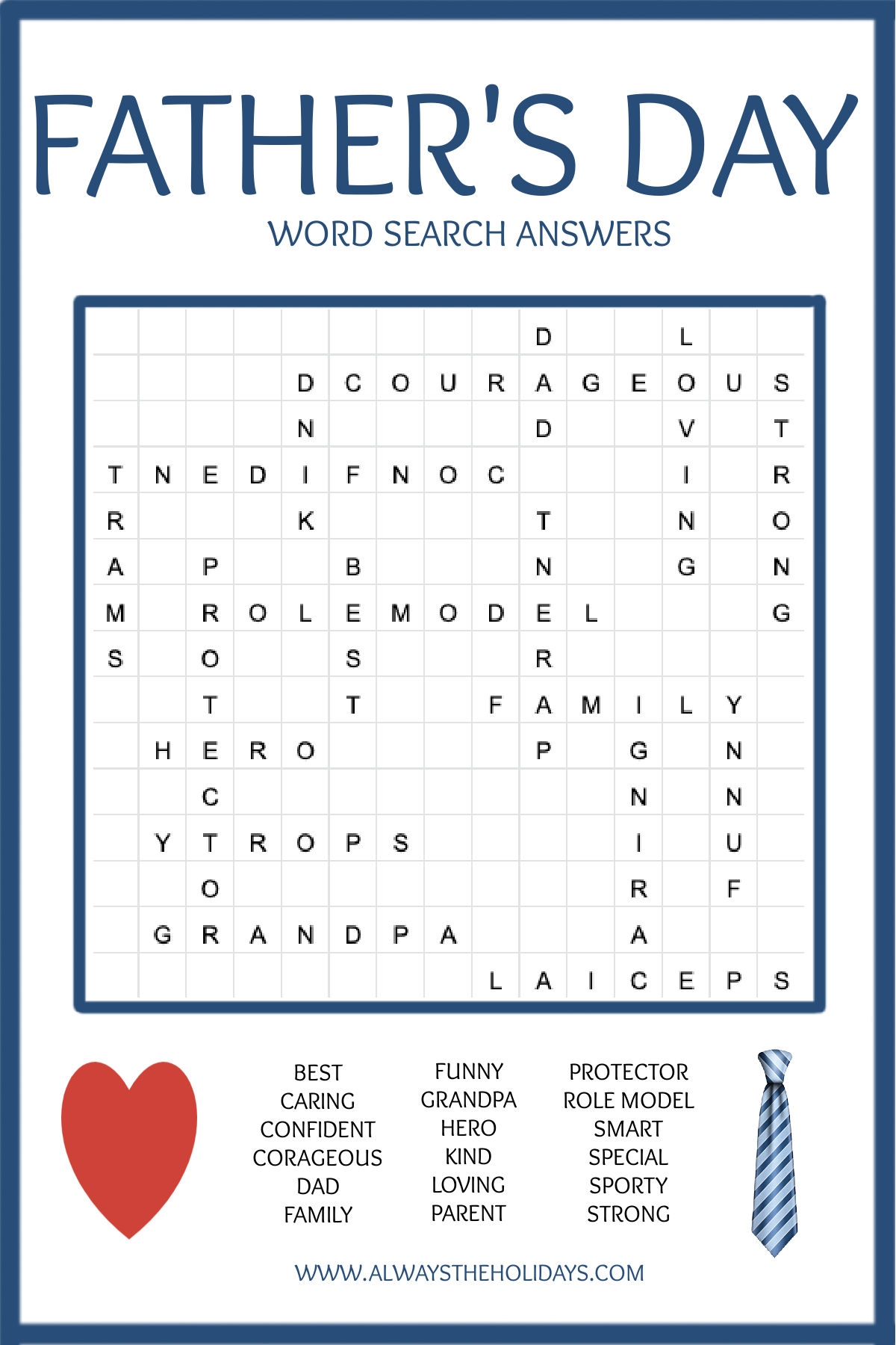 Father s Day Word Search Printable Free Word Find Printable Father s Day Word Search Printable Free Word Find Printable