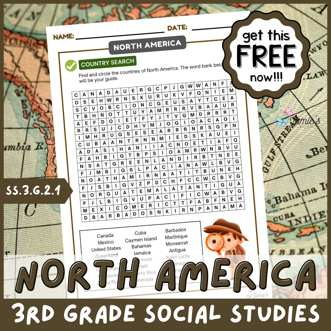 FREE Geography Word Search Social Studies Classful FREE Geography Word Search Social Studies Classful
