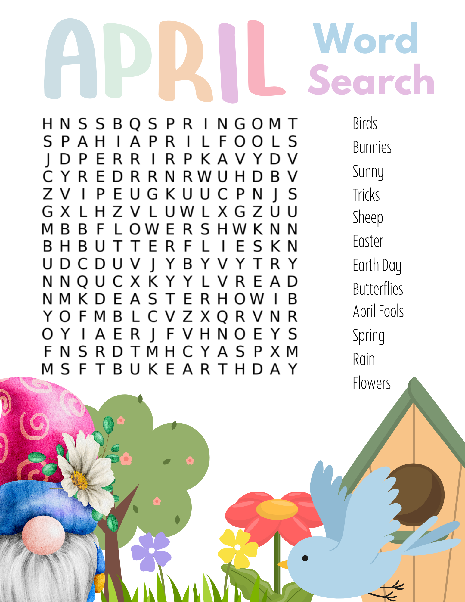 Free Word Searches Printables Free Word Searches Printables