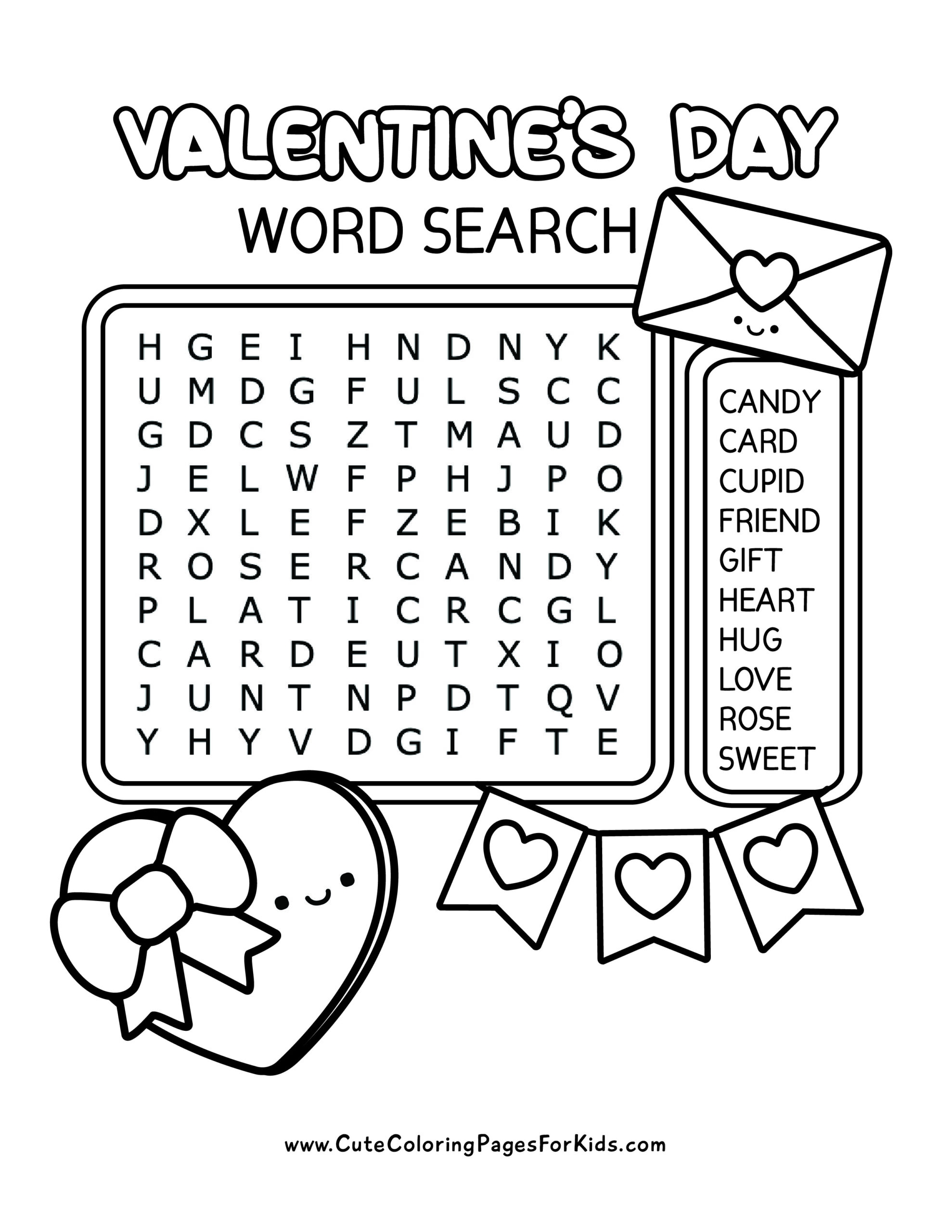 Free Printable Valentines Day Word Search For Kids Cute Worksheets Library Free Printable Valentines Day Word Search For Kids Cute Worksheets Library