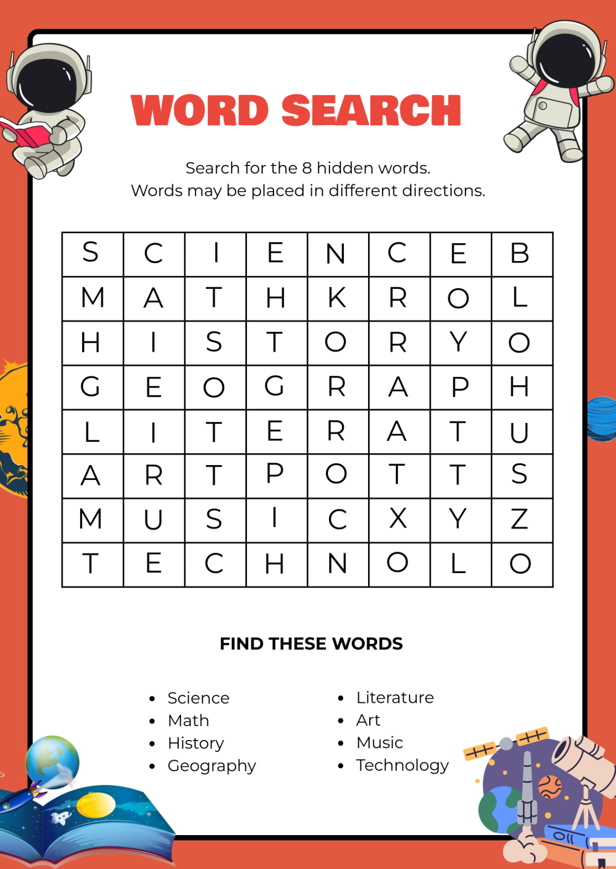 Free Printable Word Search Template To Edit Online Free Printable Word Search Template To Edit Online