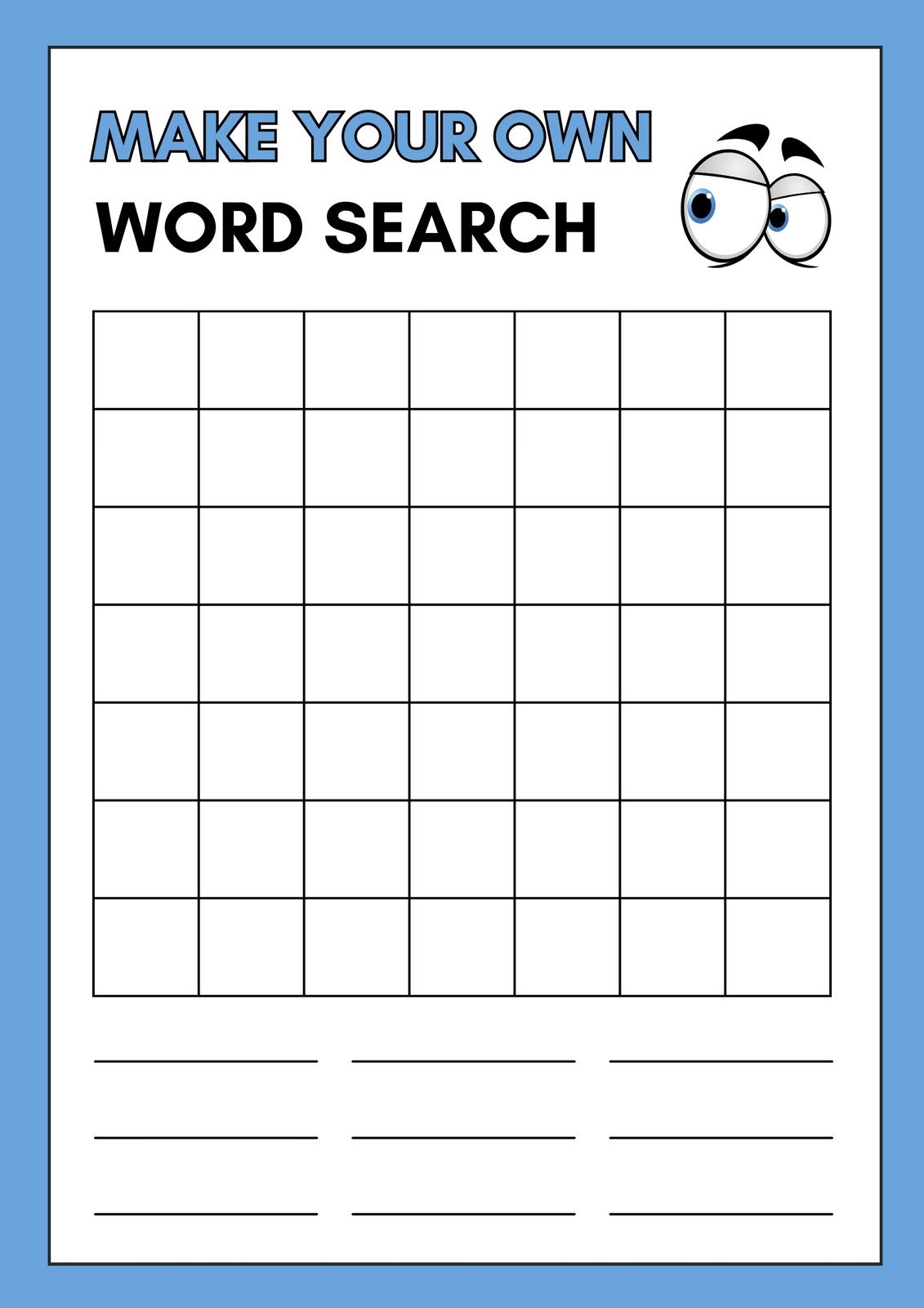 Custom Word Search Free Printable Custom Word Search Free Printable