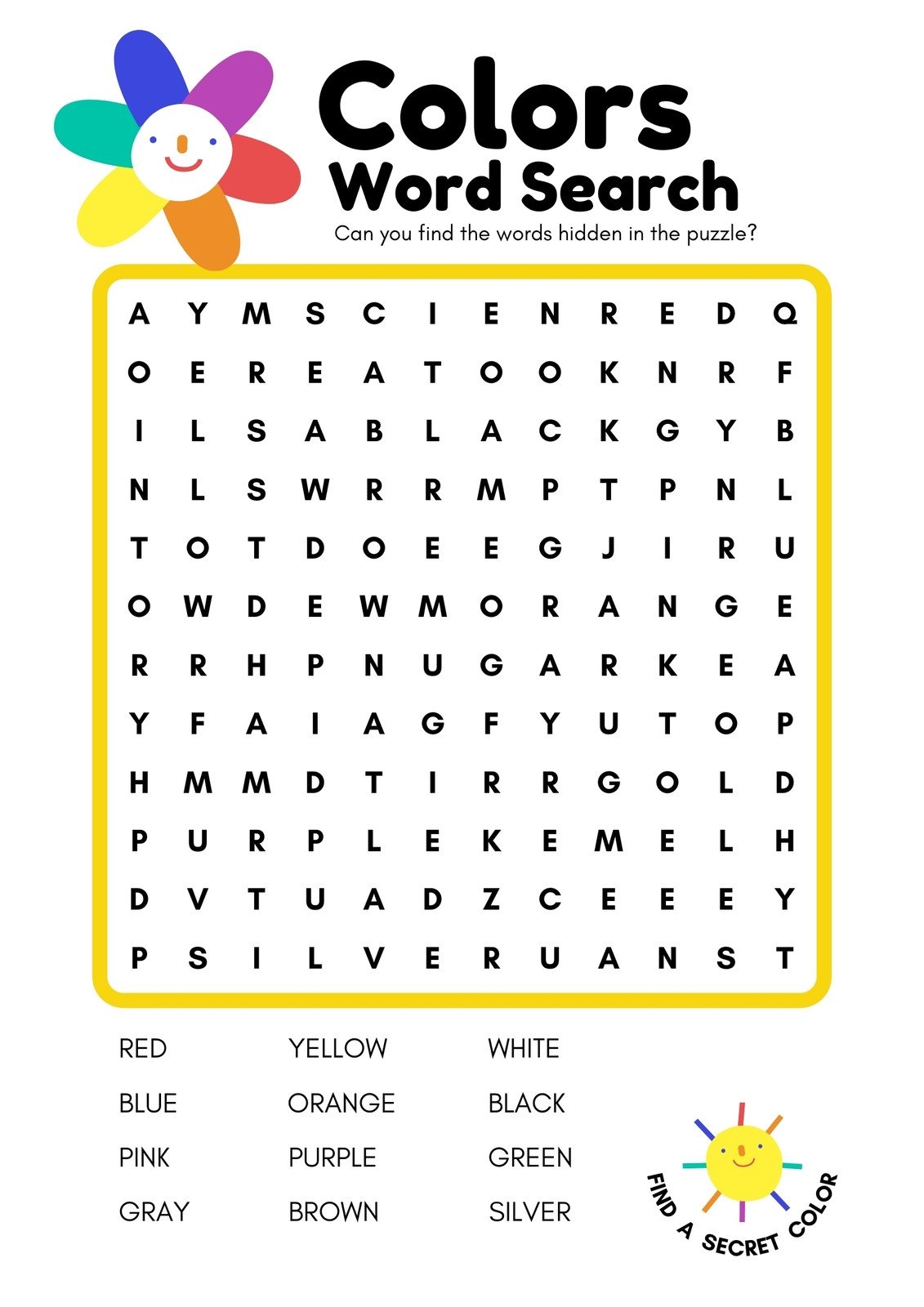 Free Printable Word Search Worksheet Templates Canva Free Printable Word Search Worksheet Templates Canva