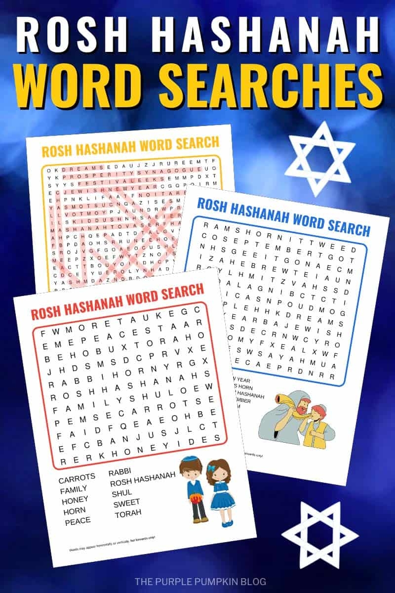 Free Rosh Hashanah Word Search Printables Free Rosh Hashanah Word Search Printables