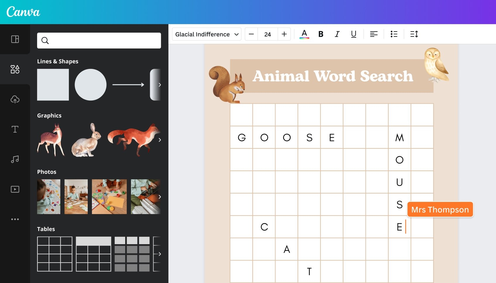Create Word Search Printable Free