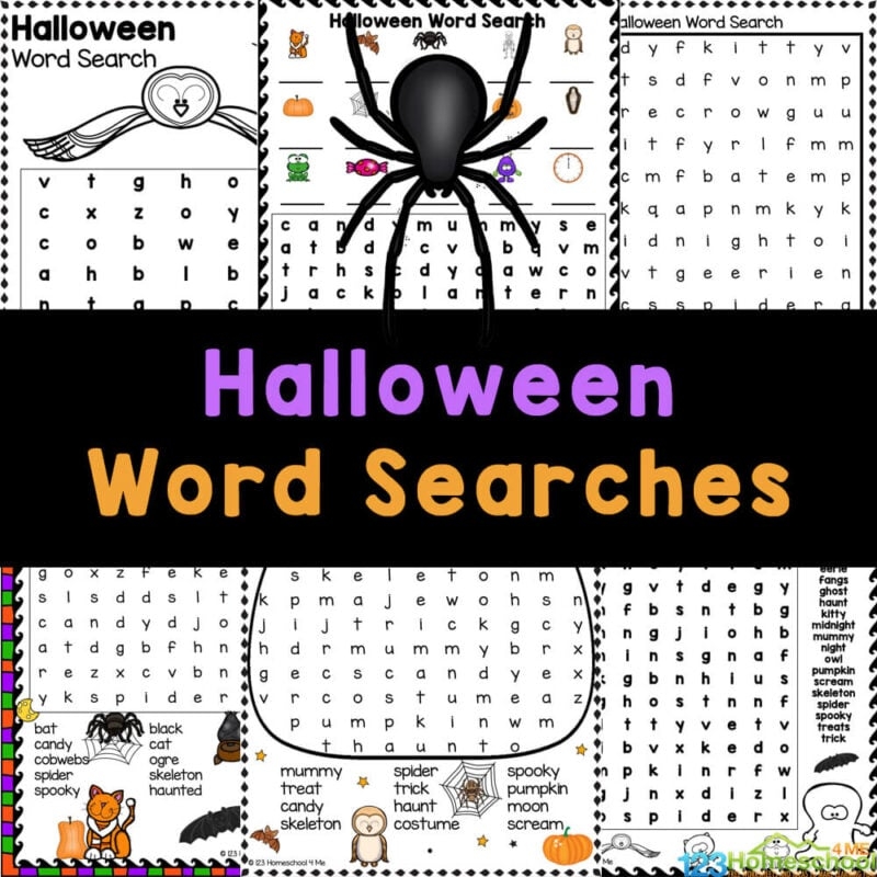 Halloween Word Searches For Kids Free Printable Halloween Word Searches For Kids Free Printable