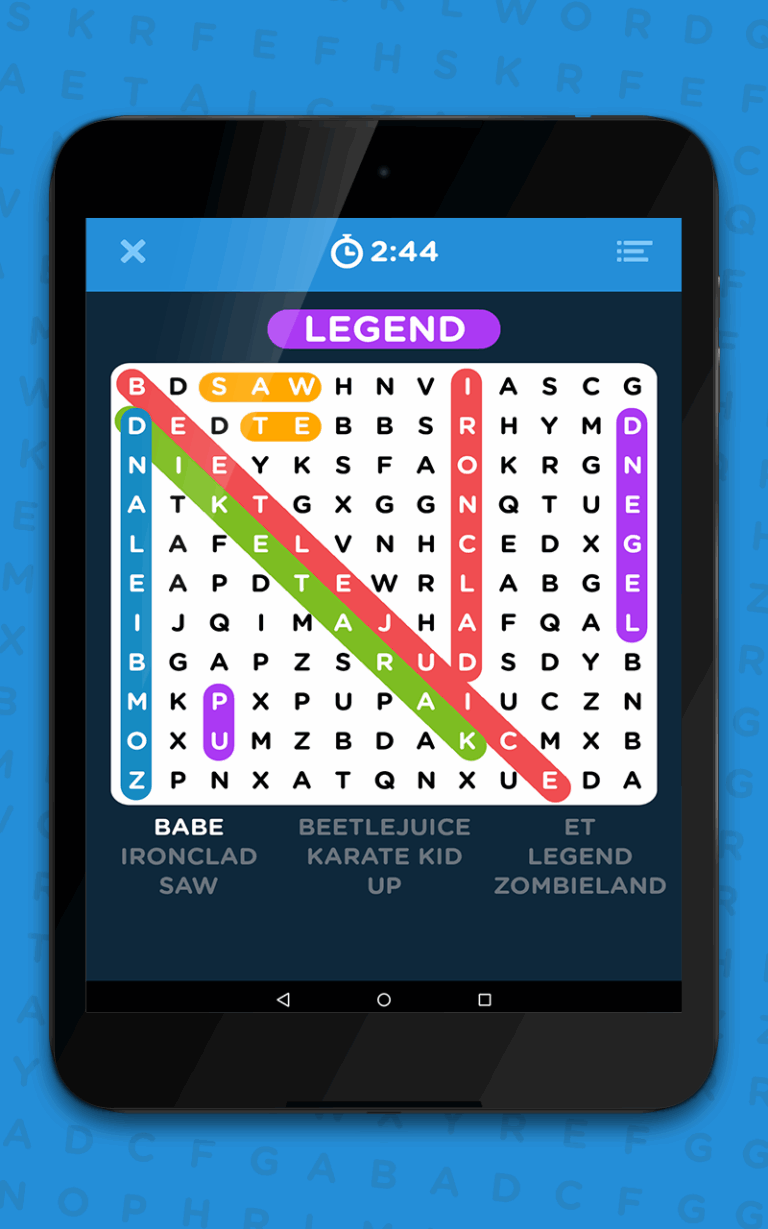 Infinite Word Search Puzzles App On Amazon Appstore