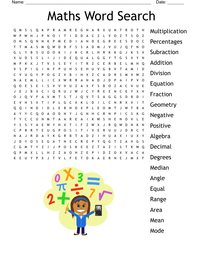 Math Terms Word Search WordMint Worksheets Library Math Terms Word Search WordMint Worksheets Library