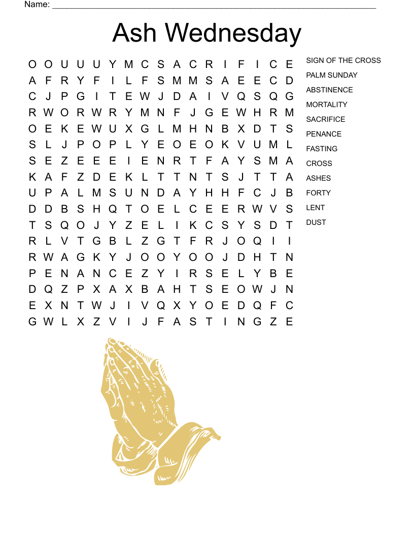 Palm Sunday Word Search WordMint Palm Sunday Word Search WordMint