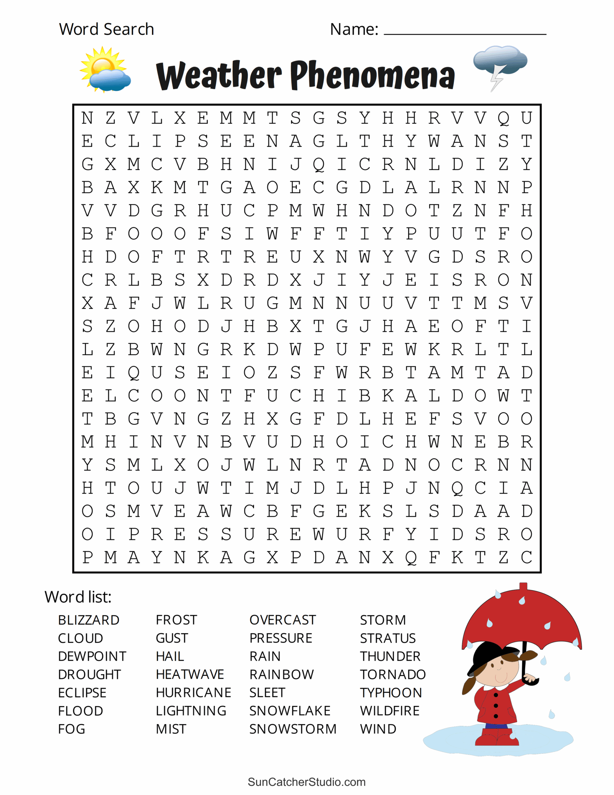 Create A Word Search Puzzle Printable Create A Word Search Puzzle Printable