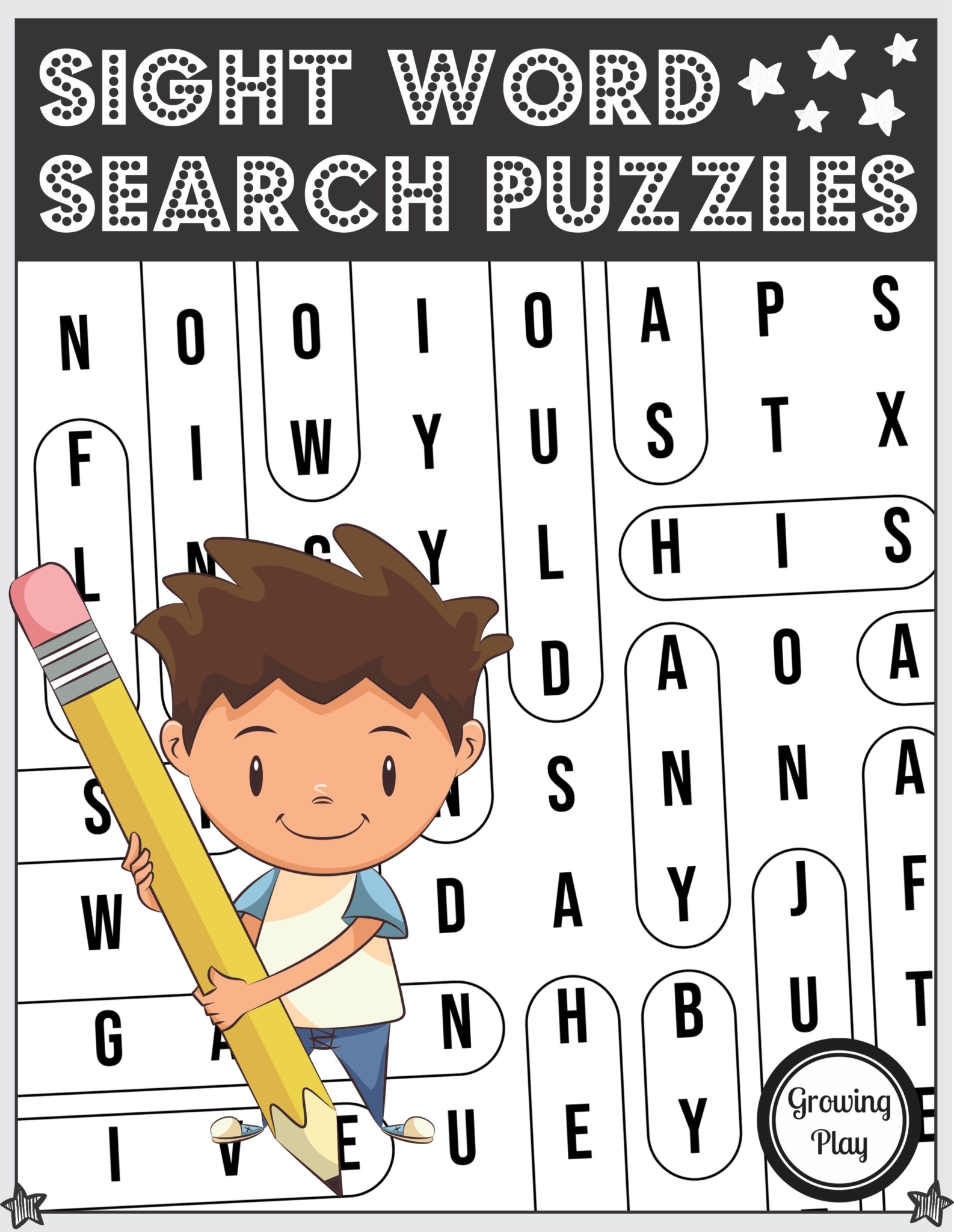 Sight Word Search Printable Sight Word Search Printable