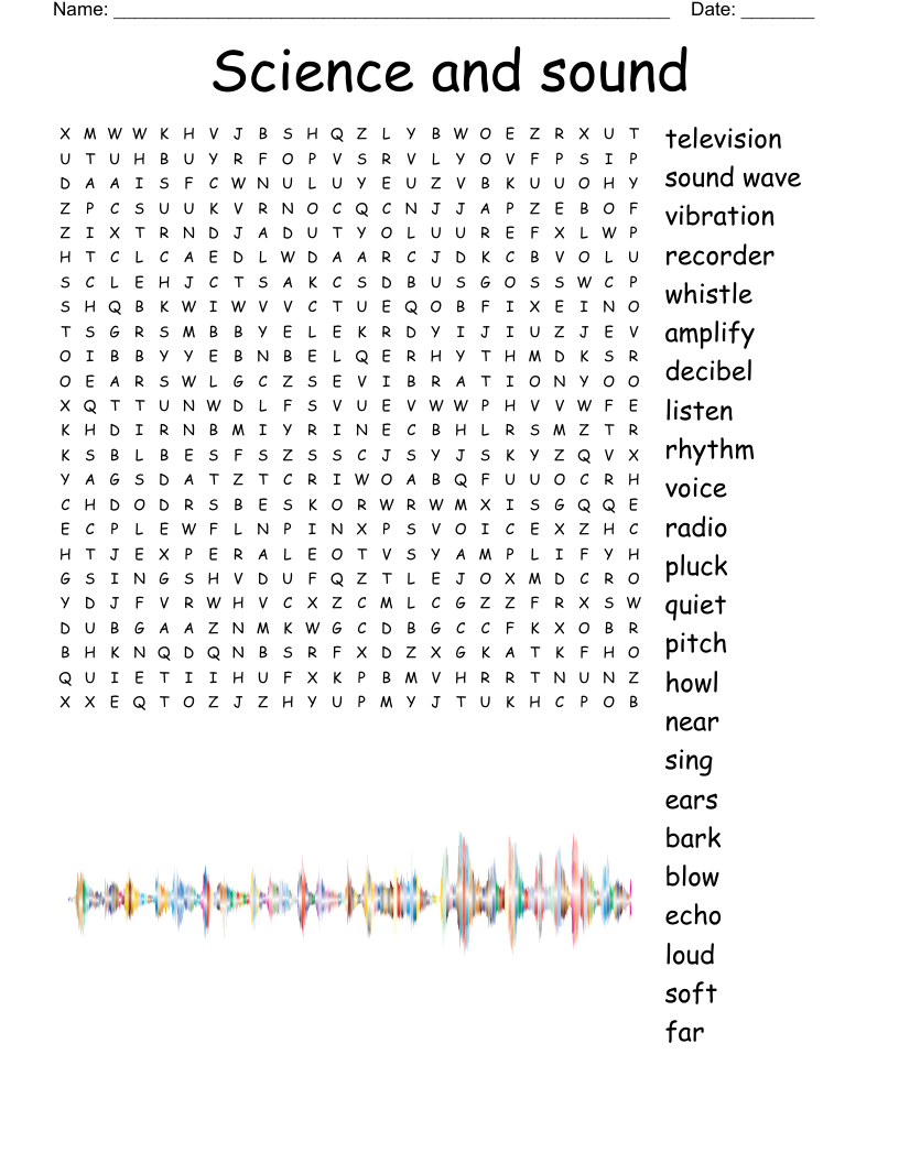 Sound Word Search WordMint