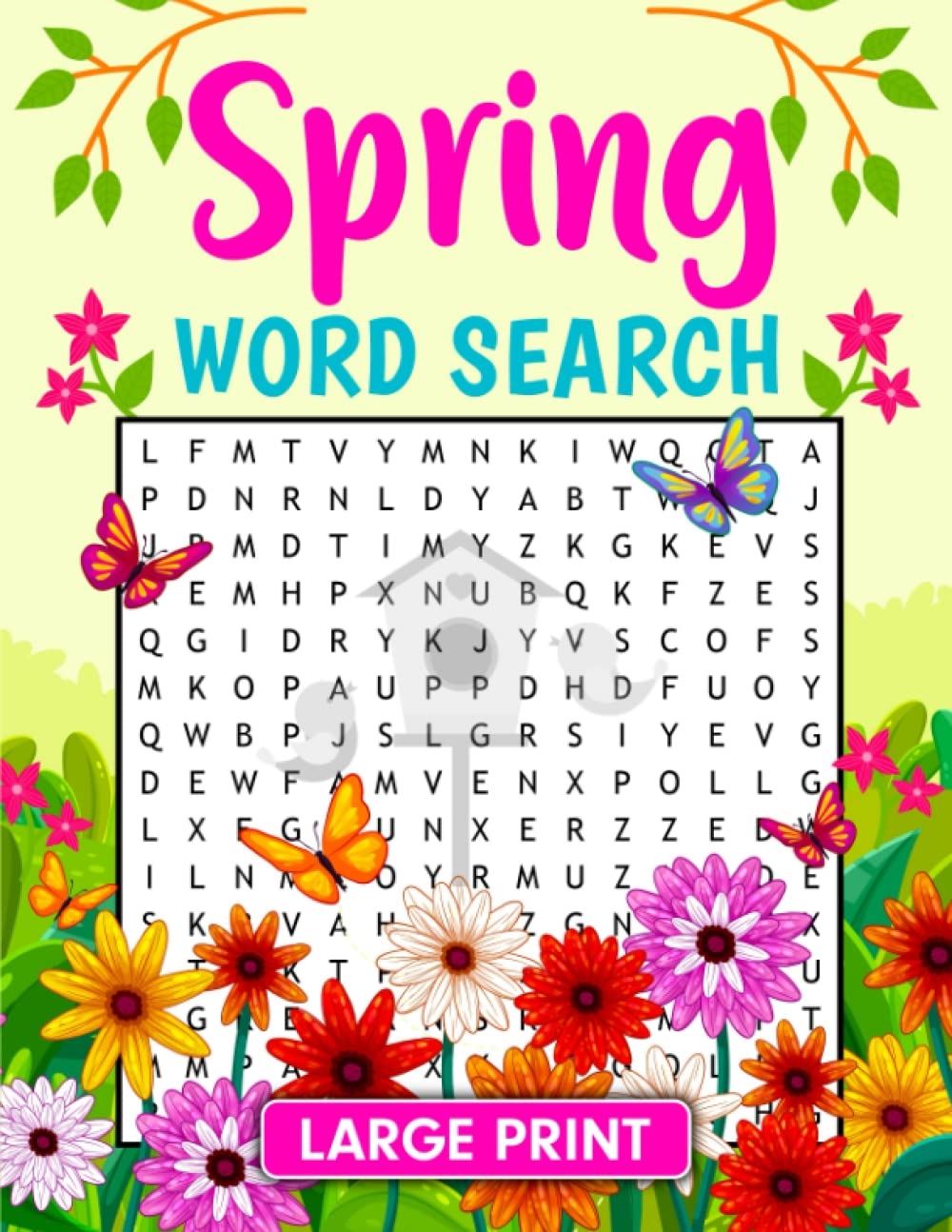 SPRING WORD SEARCH LARGE PRINT Spring Themed Word Search Puzzle Book For Adults Seniors And Teens Spring Time Gifts For Women And Men Press Brain SPRING WORD SEARCH LARGE PRINT Spring Themed Word Search Puzzle Book For Adults Seniors And Teens Spring Time Gifts For Women And Men Press Brain