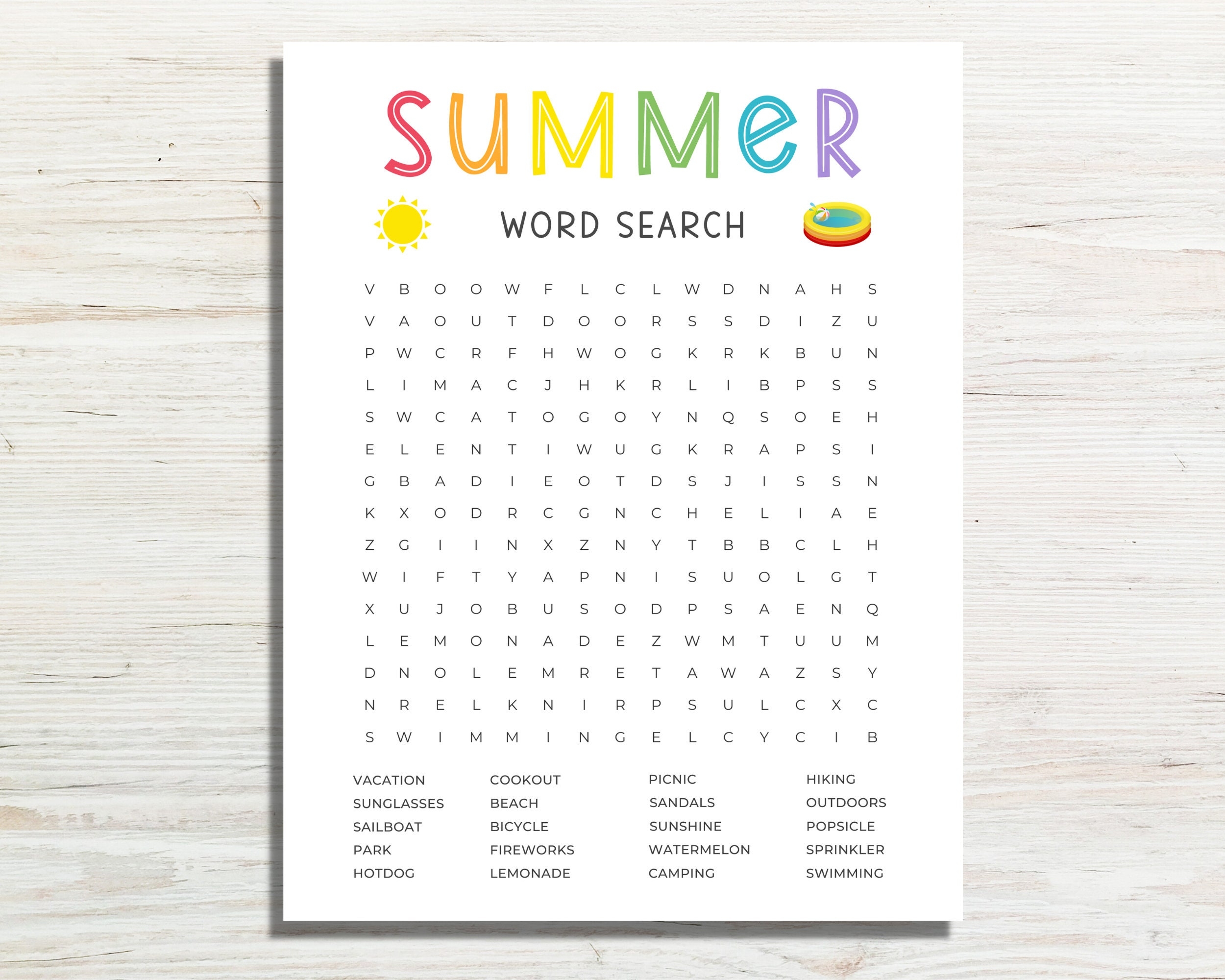 Summer Word Search Printable Summertime Games Fun Summer Activity For Kids And Adults Summer Word Puzzle Game Classroom End Of Year Etsy Summer Word Search Printable Summertime Games Fun Summer Activity For Kids And Adults Summer Word Puzzle Game Classroom End Of Year Etsy