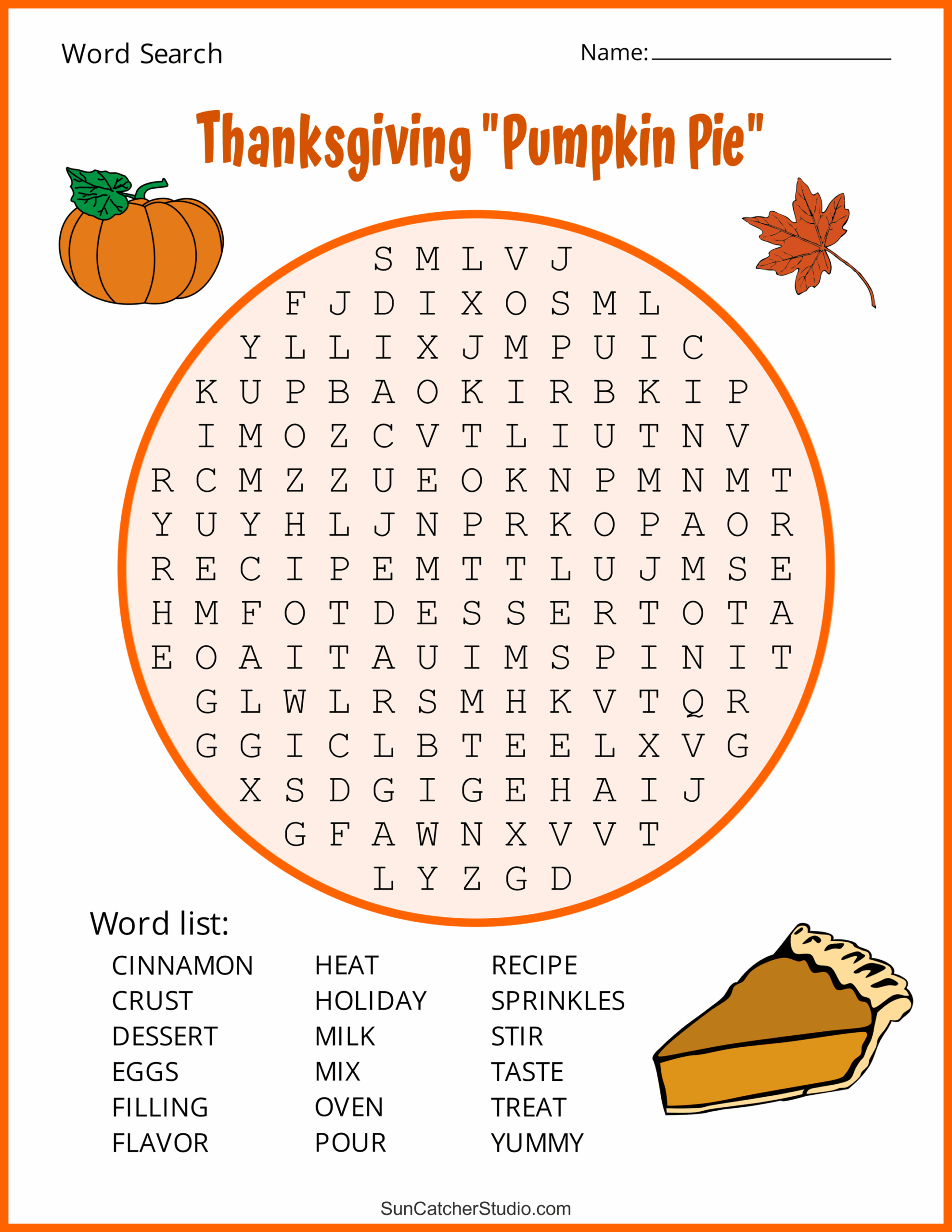 Thanksgiving Free Word Search Printable Thanksgiving Free Word Search Printable