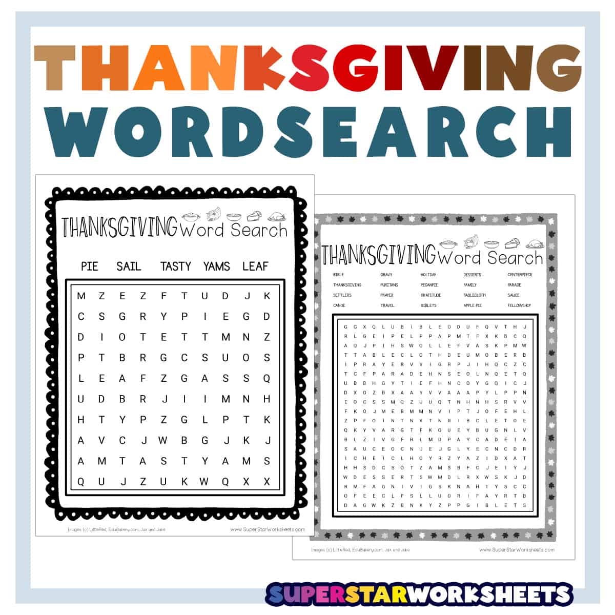 Religious Thanksgiving Word Search Printable Religious Thanksgiving Word Search Printable