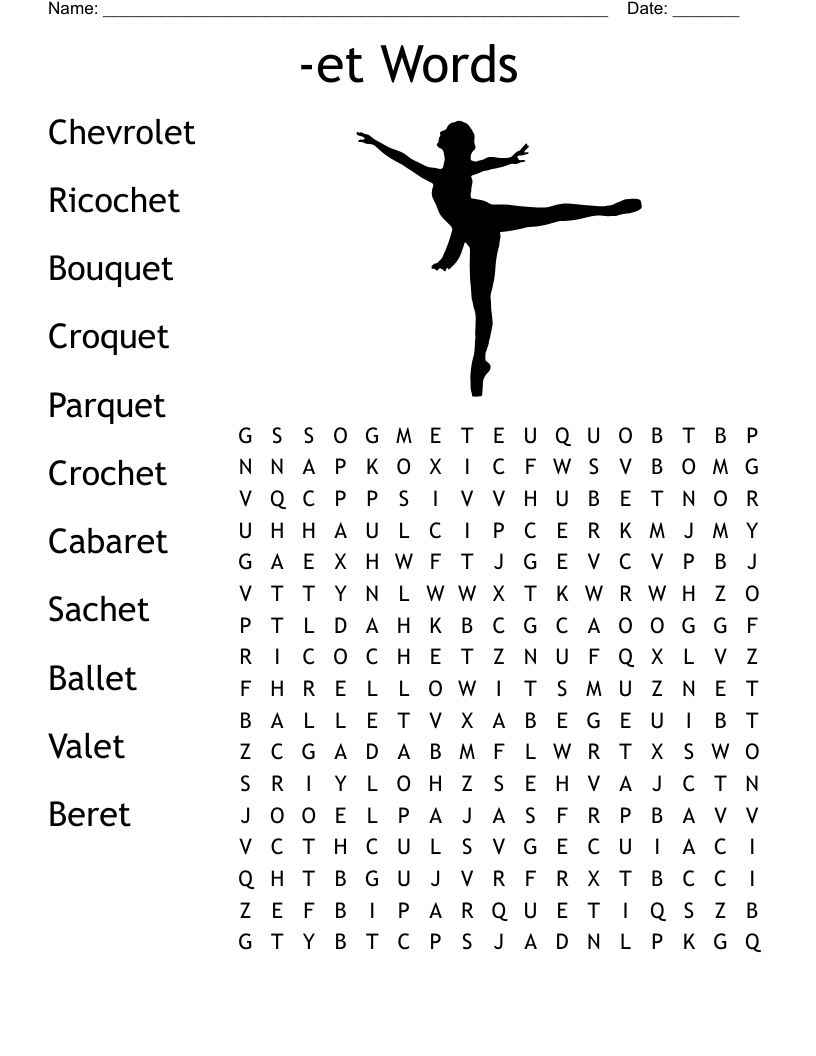 Nutcracker Word Search Printable Nutcracker Word Search Printable