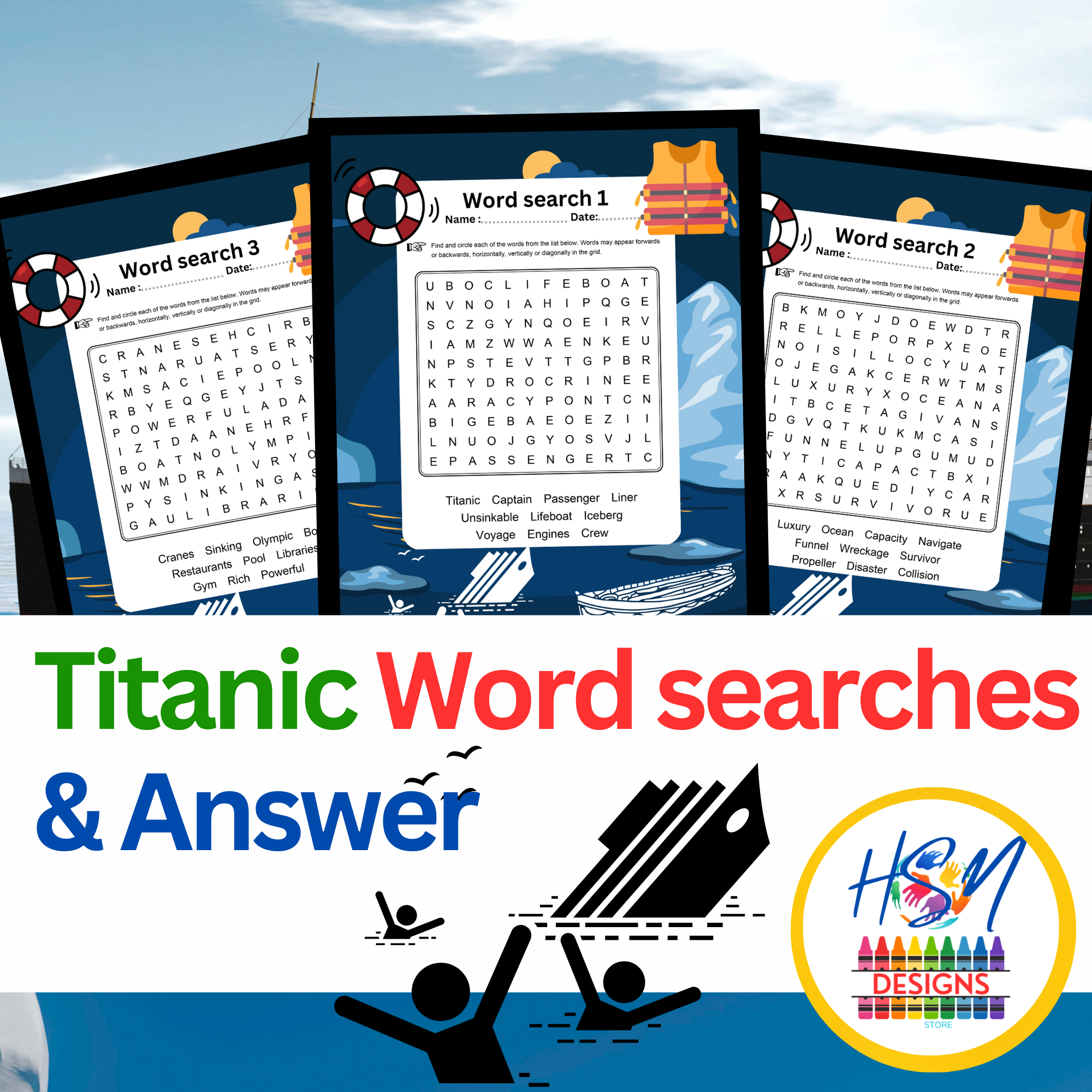 Titanic Word Searches And Answers Worksheet And Printable Vocabulary Made By Teachers Titanic Word Searches And Answers Worksheet And Printable Vocabulary Made By Teachers