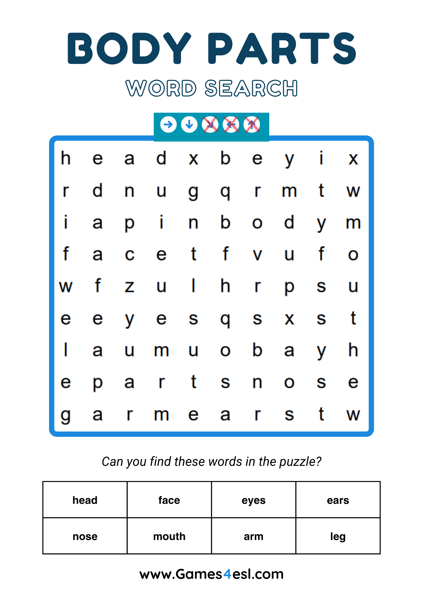 Word Searches For Grade 1 Games4esl Word Searches For Grade 1 Games4esl