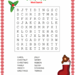 Christmas Word Search Free Printable PDF Puzzles Free Printables Monograms Design Tools Patterns U0026 DIY Projects