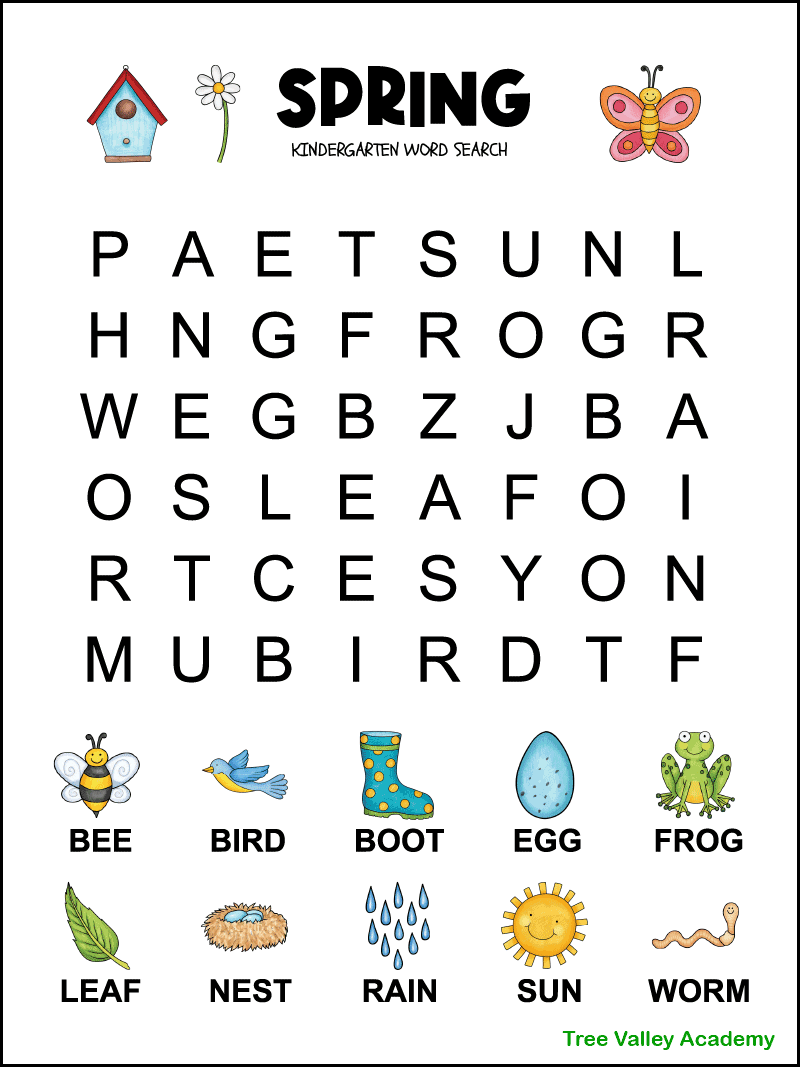 Free Free Printable Kindergarten Word Search Worksheets Download Free Free Printable Kindergarten Word Search Worksheets Download
